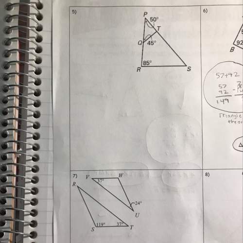 Ineed with 5 the hw is about proving triangles similarities using aa.