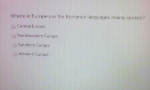 Where in europe are the romance languages mainly spoken? select all that