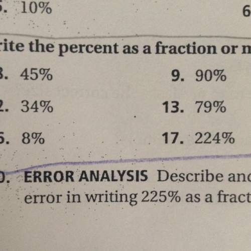 Write the percent as a fraction or mixed number in simplest form. show all work