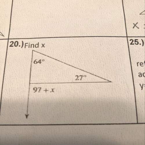 How do i find x in this math problem?