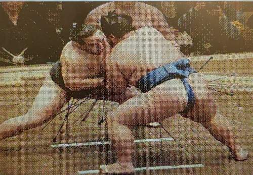 In which country would one most likely view the sport shown in the photo above? (sumo wrestling)