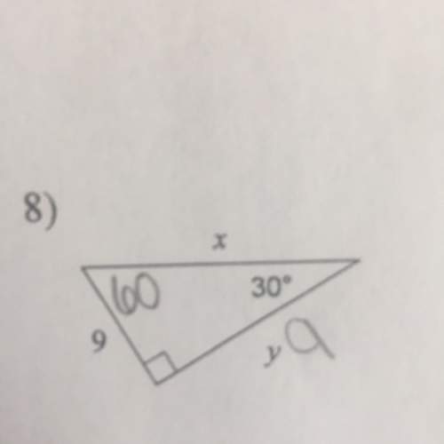 Ican’t find the missing side length, this is a special right triangle.
