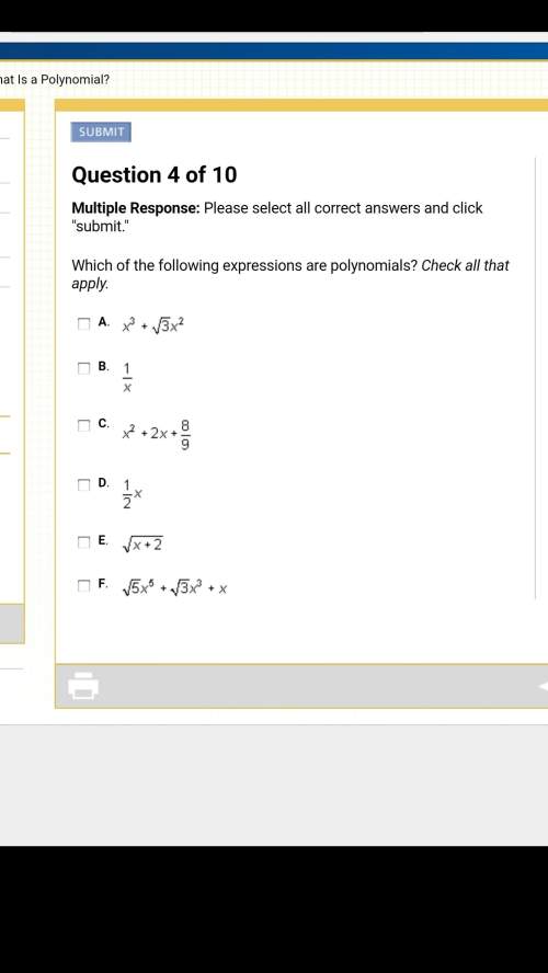 Which of the following expressions are polynomials? check all that apply.