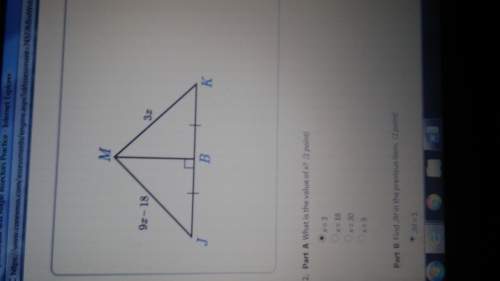 Geometry. picture attached part a what is the value of x?  part b find jm i