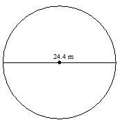 Use 3.14 for the radius to estimate the area of a circle the diameter is given round your answer to