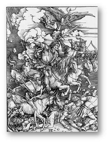 How was durer’s depiction different from most representations of this event?