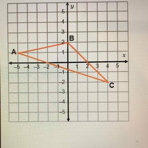 what are the coordinates for a dilated triangle, a'b'c', if the scale factor for the di
