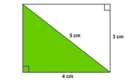 What is the perimeter of the shaded triangle?