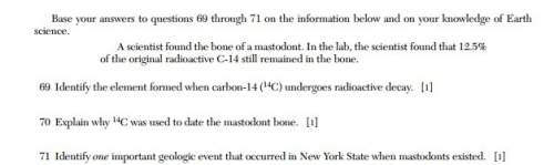 Identify one important geologic event that occurred in new york state when mastodonts existed.