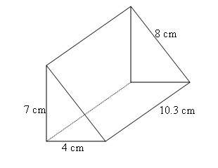 20 what is the volume of this right triangular prism?