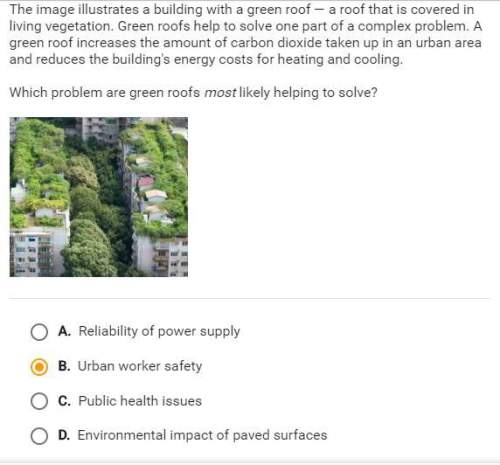 Which problem are green roofs most likely to solve? ?