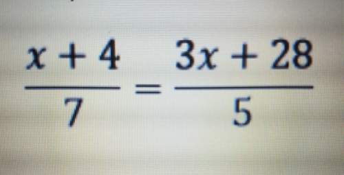 Determine the value of x that makes the following equation true
