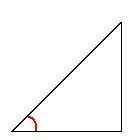 Which picture shows an angle measure of 180°?
