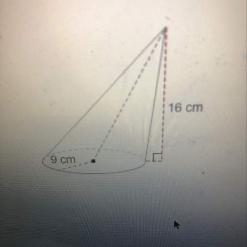 What is the volume of this oblique cone?
