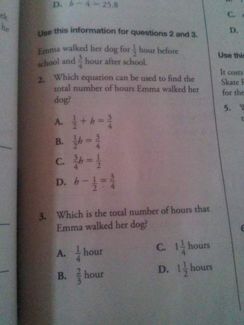 Give me the correct answer and how to do it step by step number 2 and 3