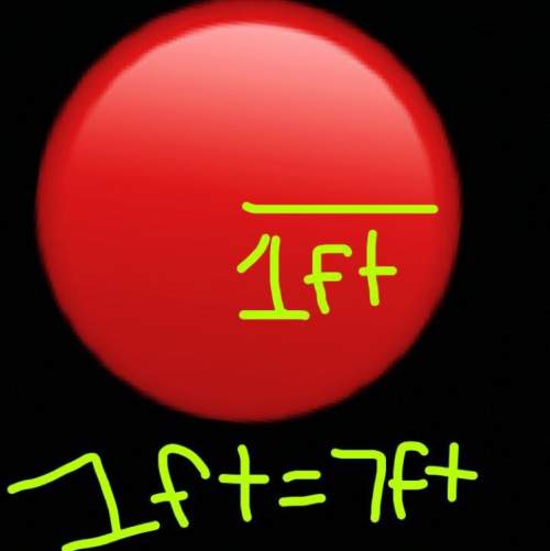 Me find the area of this circle  i am only given one measure  by the way 1 f