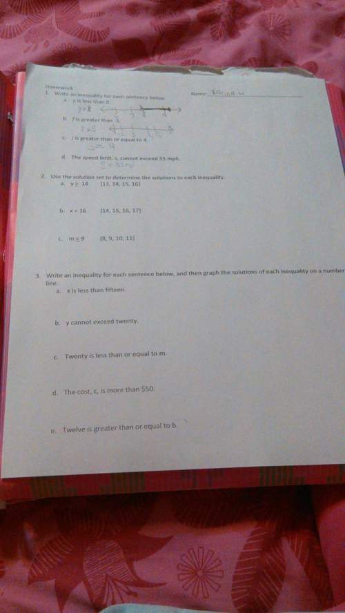 Answer all the questions if possible, due also, is what i did for the top answer right?
