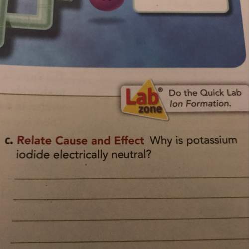 Why is potassium iodide electrically neutral?