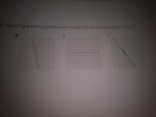 1.calculate the slope of graph d explain or show your reasoninggraph d on the left