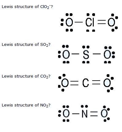 Decide whether the drawings, shown below, are acceptable lewis diagrams for the species indicated.