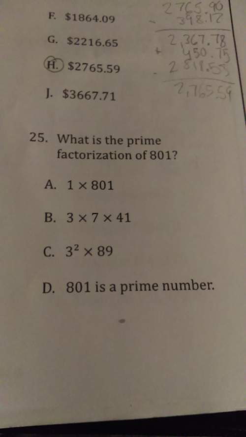 The answer. what is the prime factorization of 801
