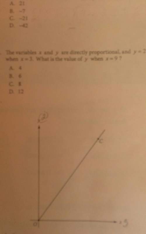 X&amp; y are directly proptional y=2 x=3. what is the value of when x=9
