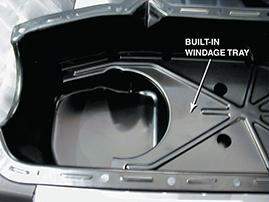 The windage tray in this figure is used to  a. prevent oil leaking. b. lower the o