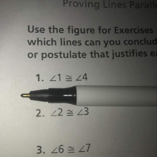 Use the figure for exercises 1-4. using the given information, which lines can you conclude ar