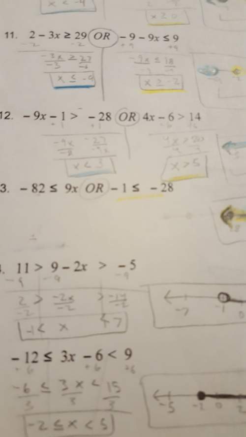 How do you solve and graph -82 is less than or equal to 9x or -1 is less than or equal to -28&lt;