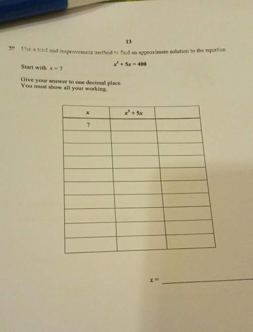 Can someone answer this math problem and show your working