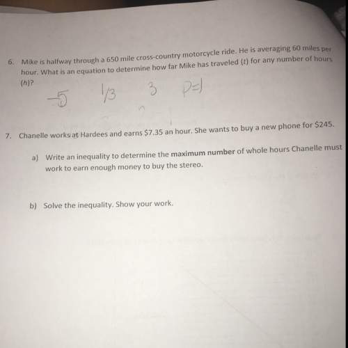 Ineed to know how to do questions 6 and 7 because i have no clue, i need them worked out