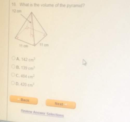 What is the volume of the pyramid? pf
