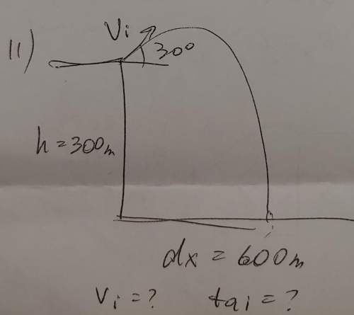 Projectile motion physics question 11