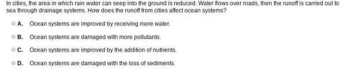 How does the runoff affect the oceans?