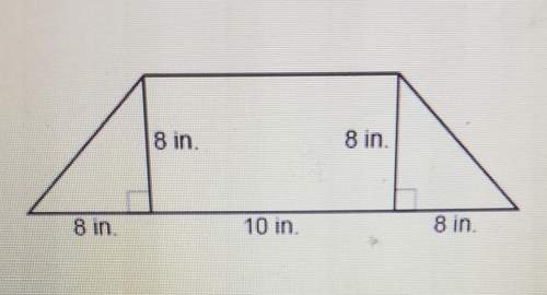 What is the area of the trapezoid? enter your answer in the box