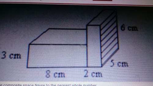 Find the volume of the composite space figure to the nearest whole number.  a. 170cm3