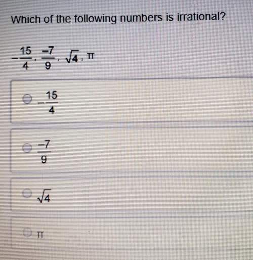 Which of the following is irrational