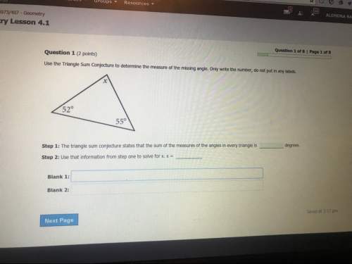 Ineed to know how to find the sum of the measures of the angles in every triangle and to solve for x