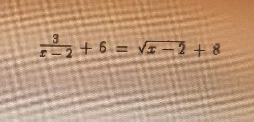 What is the solution to the equation? a.) x=9b.) x=3c.) x=4.5d.) x=1.5