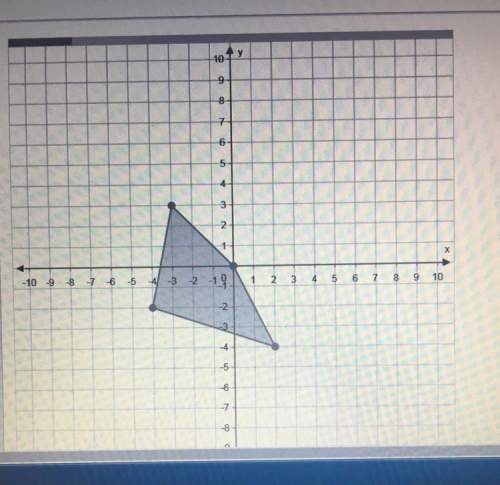 20 graph the image of this quadrilateral after a dilation with a scale factor of 2 cente