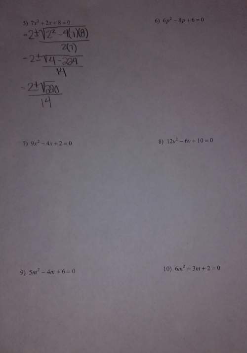 How do i put this in a quadratic formula