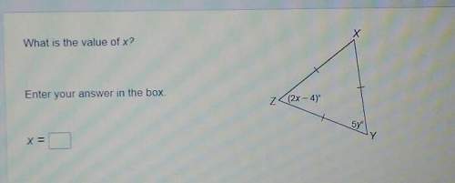 What is the value of x? enter your answer in the box