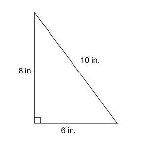 Iwill mark brainliest to the first answer is the area of this triangle?  a=bh/2