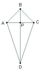 Given: abcd is a kite. prove: bd bisects ac. what is the missing rea