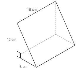 What is the volume of the prism?  cm3