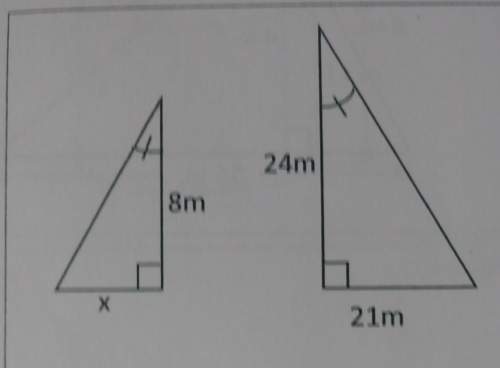 In the figure, use similar triangles and the fact that corresponding sides are proportional to find