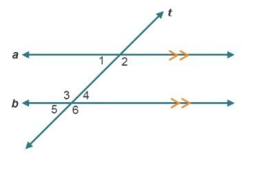 If m∠ ∠ 1=45 degrees, which other angles have a measure of 45 degrees? select all that
