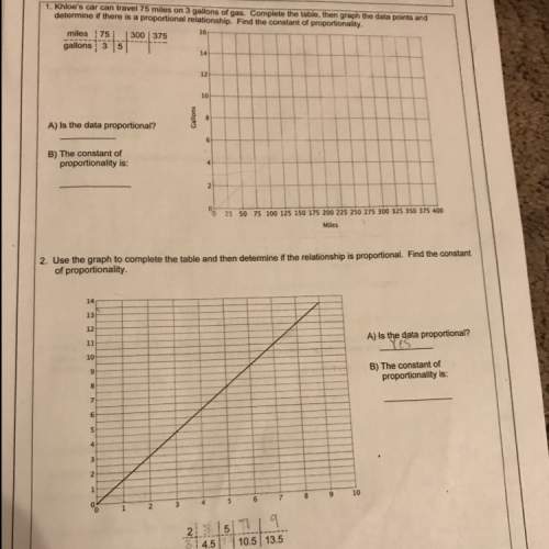 Just need to know if they are proportional and the constant of probability