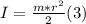 I = \frac{m*r^{2}}{2}  (3)