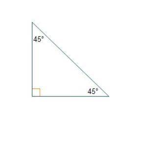 Consider the triangle. Which statement is true about the lengths of the sides? A. Each side has a di